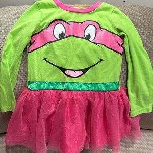 Nickelodeon Green and Pink Teenage Mutant Ninja Turtles Dress